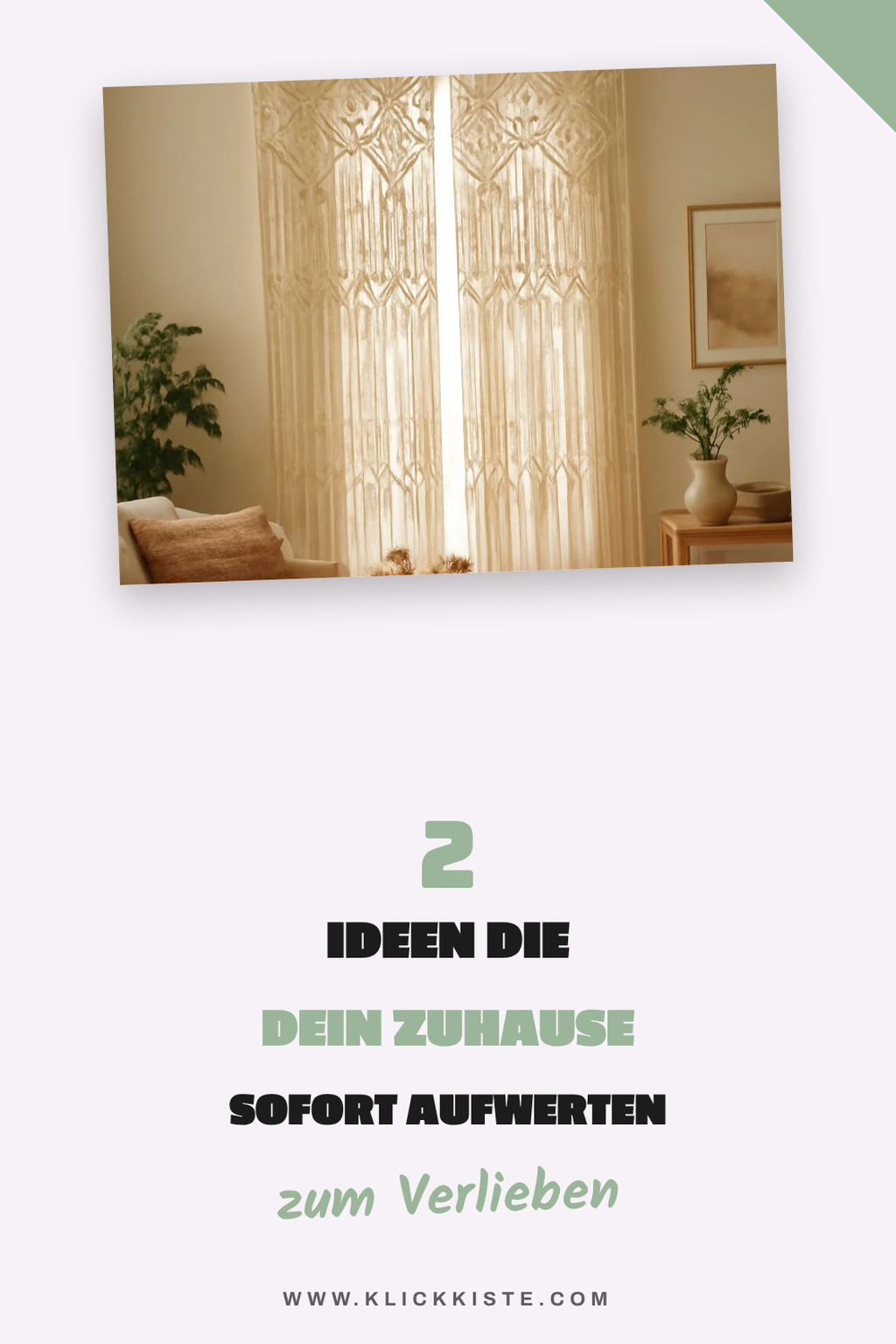12 kreative Ideen für deinen Makramee Vorhang