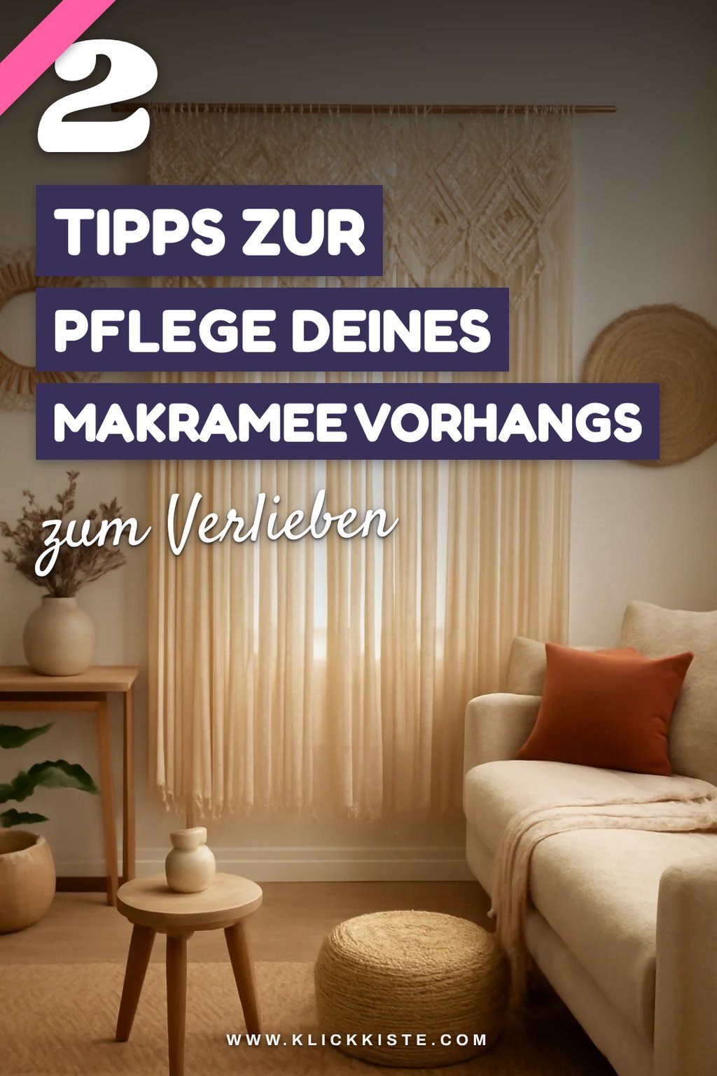Tipps für die Pflege und Wartung deines Makramee Vorhangs