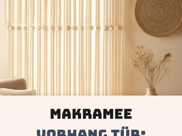 Makramee Vorhang Tür: 12 kreative Ideen zum Selbermachen
