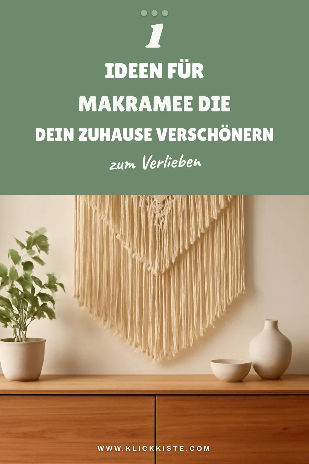 So gestaltest du deinen Wohnraum mit Makramee