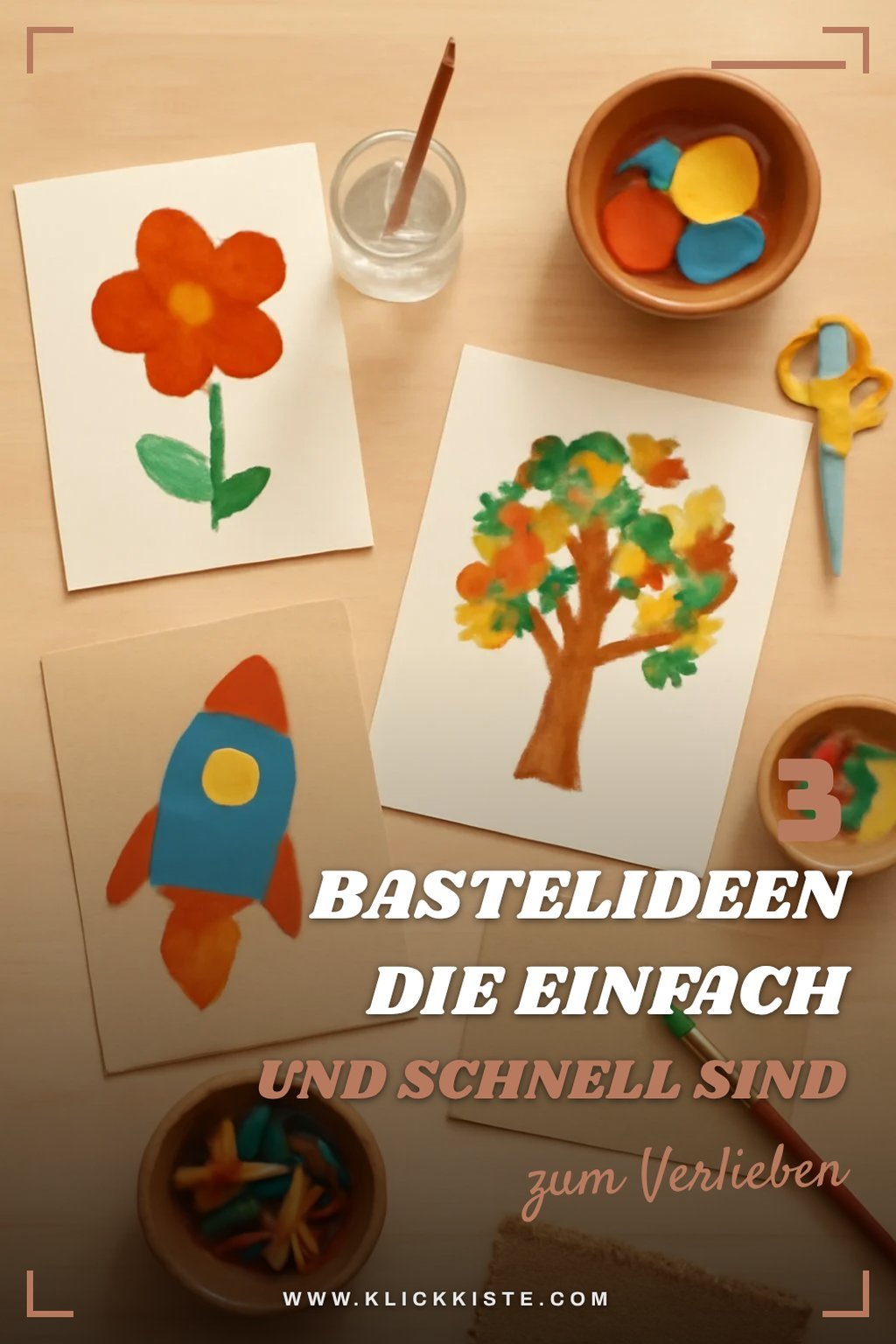 Diese 3 Bastelideen sind einfach und schnell umsetzbar