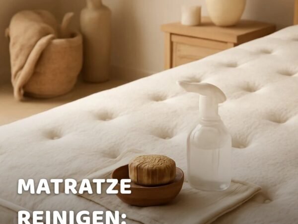 Matratze Reinigen: Die besten Tipps & Hausmittel