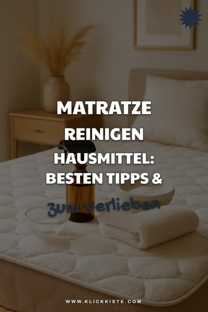 Matratze Reinigen Hausmittel: Die besten Tipps & Hausmittel