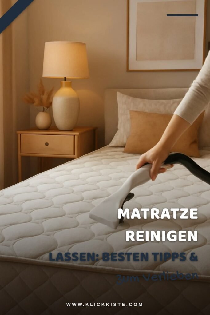 Matratze Reinigen Lassen: Die besten Tipps & Hausmittel