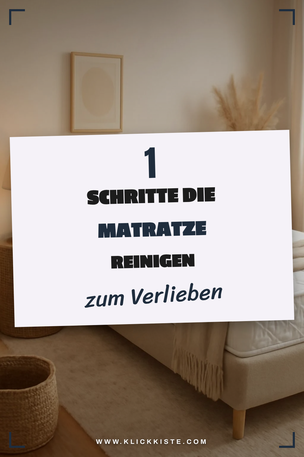 So reinigst du deine Matratze in 5 einfachen Schritten