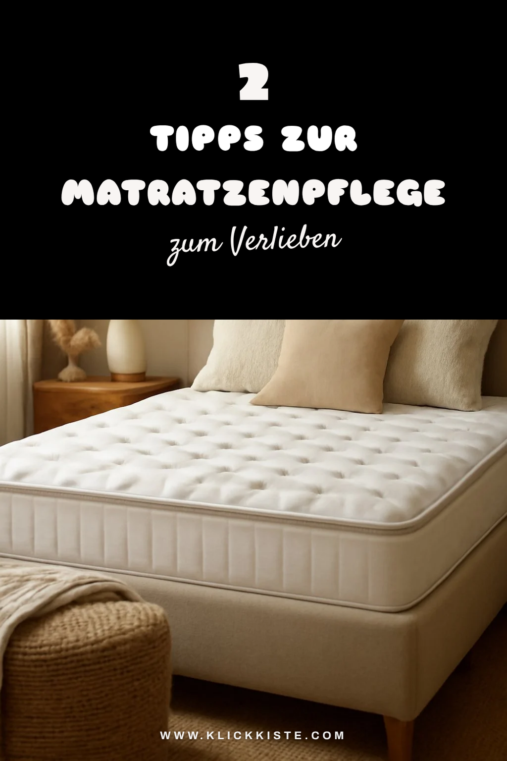 Tipps für die Matratzenpflege