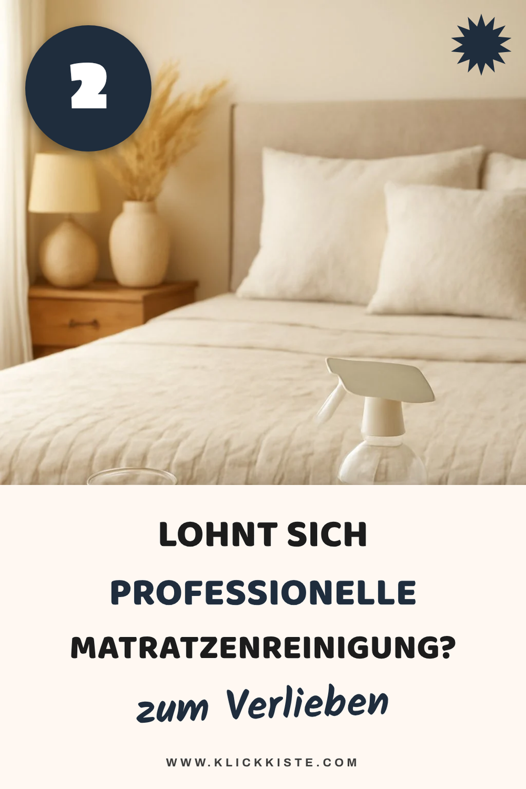 Professionelle Matratzenreinigung: Lohnt sich das?