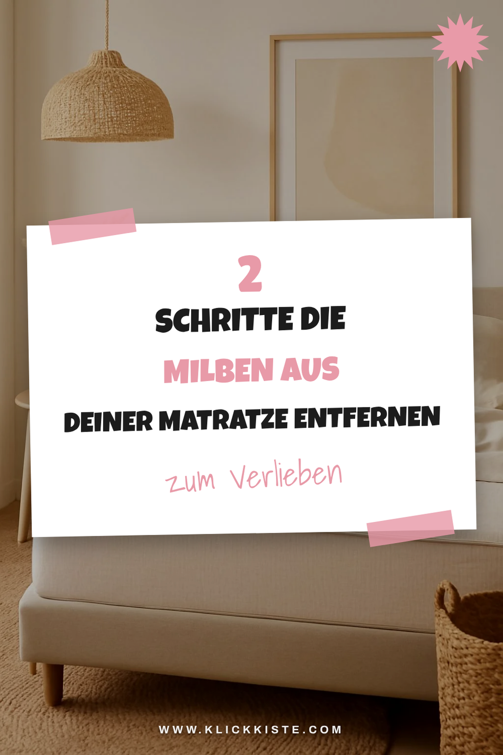 So befreist du deine Matratze von Milben in 5 einfachen Schritten