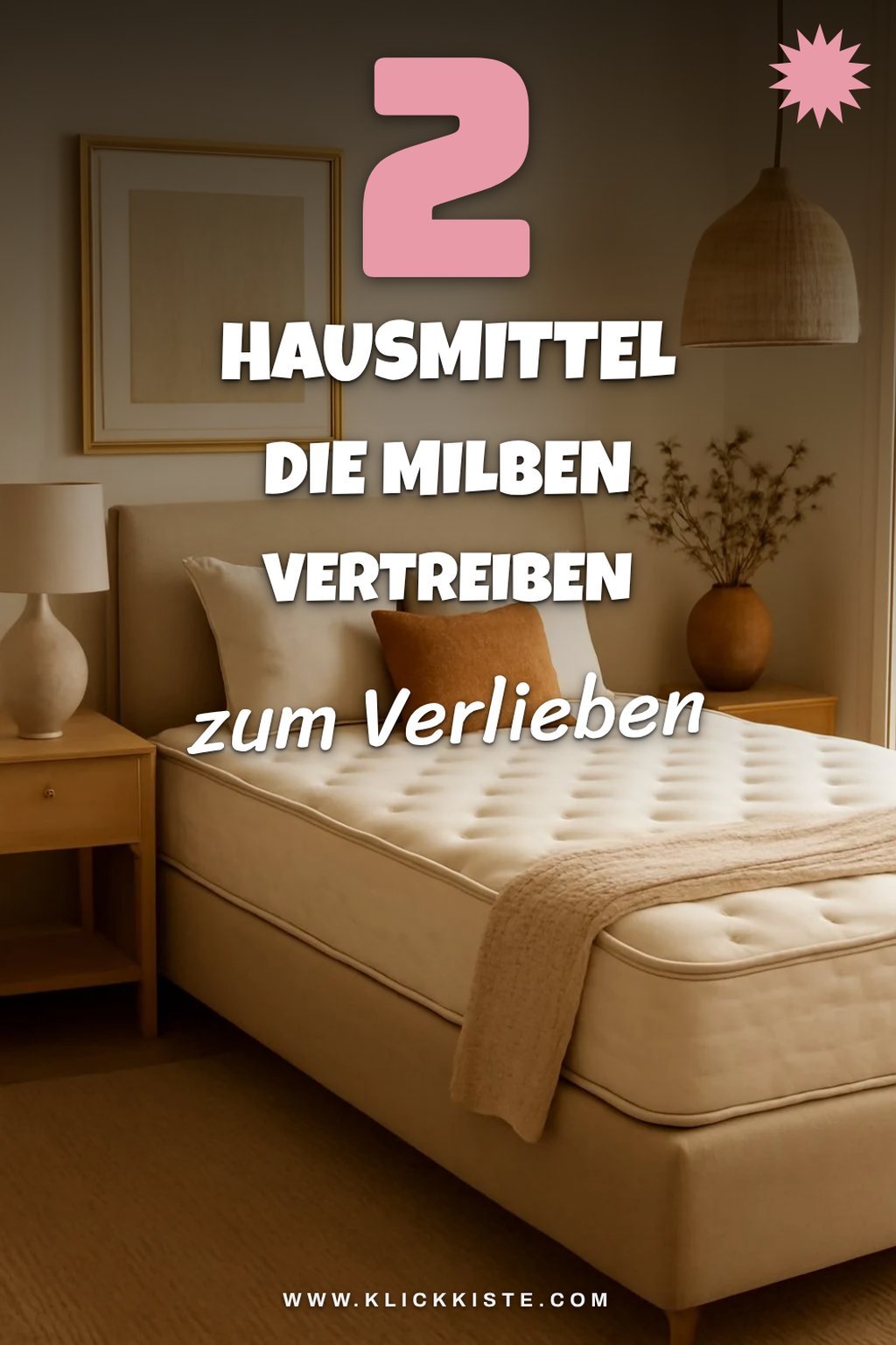 Die besten Hausmittel gegen Milben in der Matratze