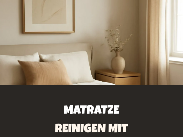 Matratze Reinigen mit Dampfreiniger: Die besten Tipps & Hausmittel