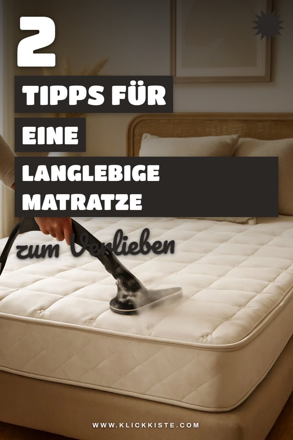 Langfristige Pflege der Matratze