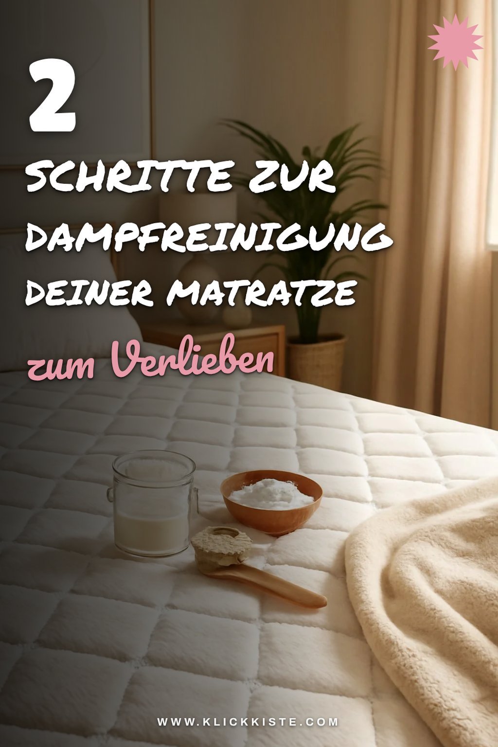 Dampfreinigung für tiefere Sauberkeit