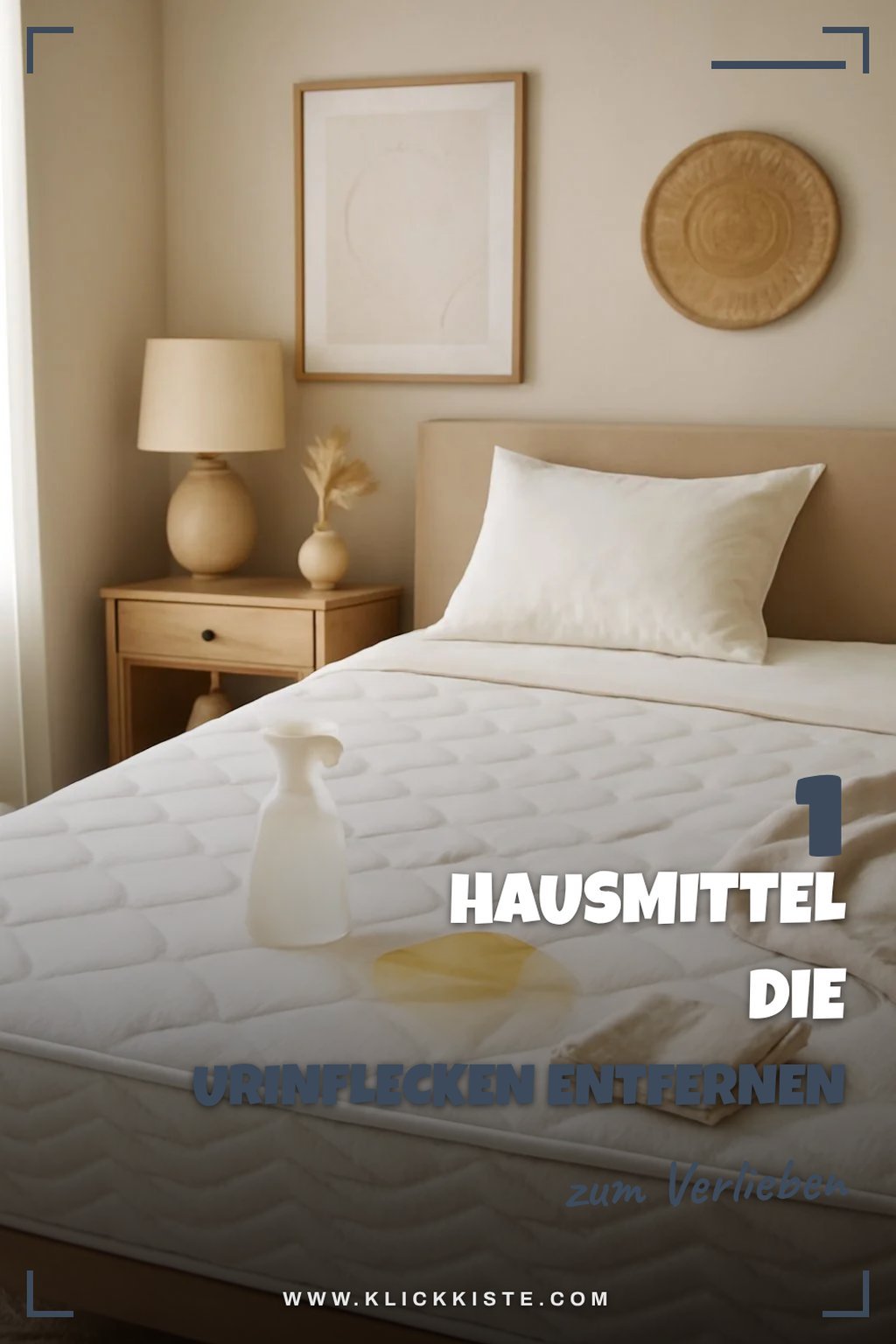 Hausmittel für die Matratzenreinigung