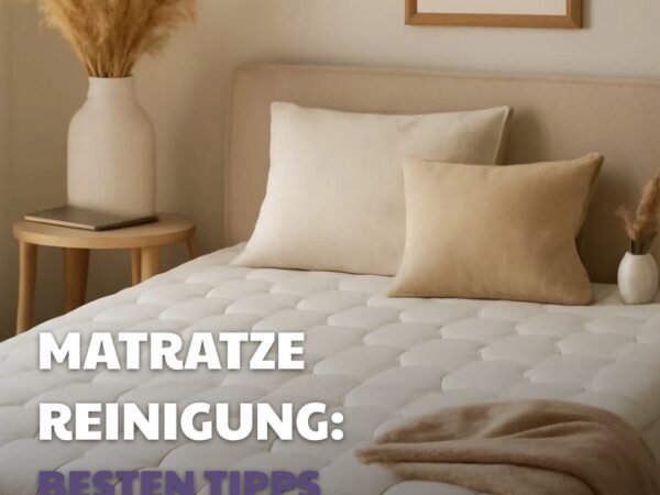 Matratze Reinigung: Die besten Tipps & Hausmittel