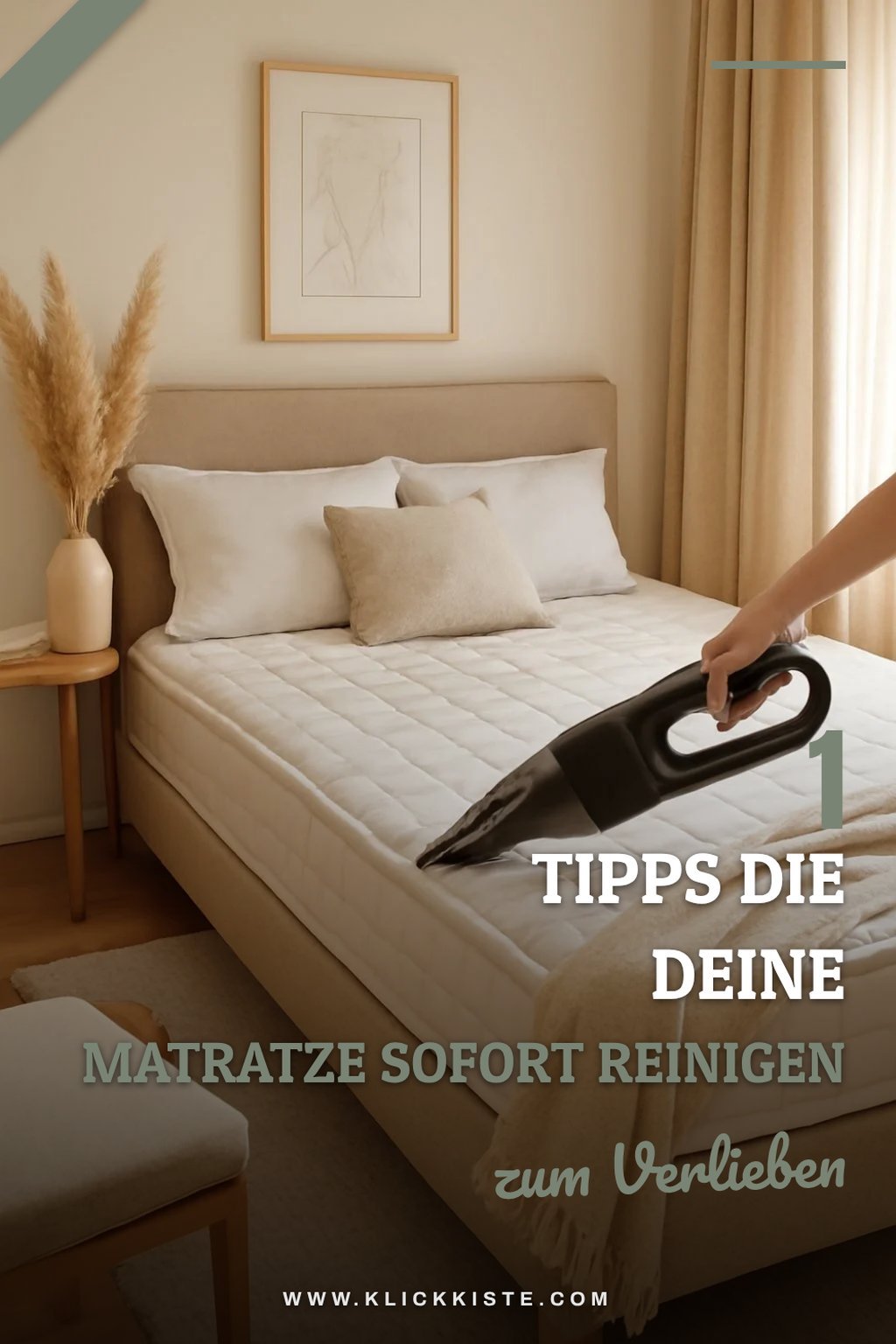 So reinigst du deine Matratze einfach und effektiv
