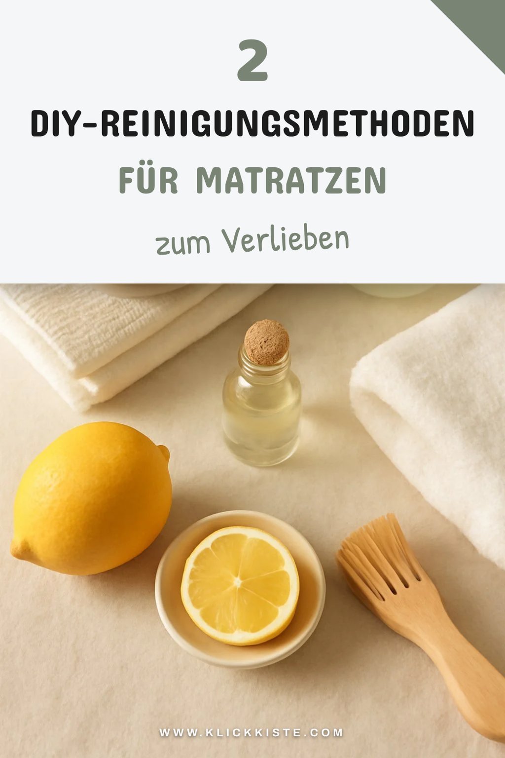 DIY-Reinigungslösungen für Matratzen