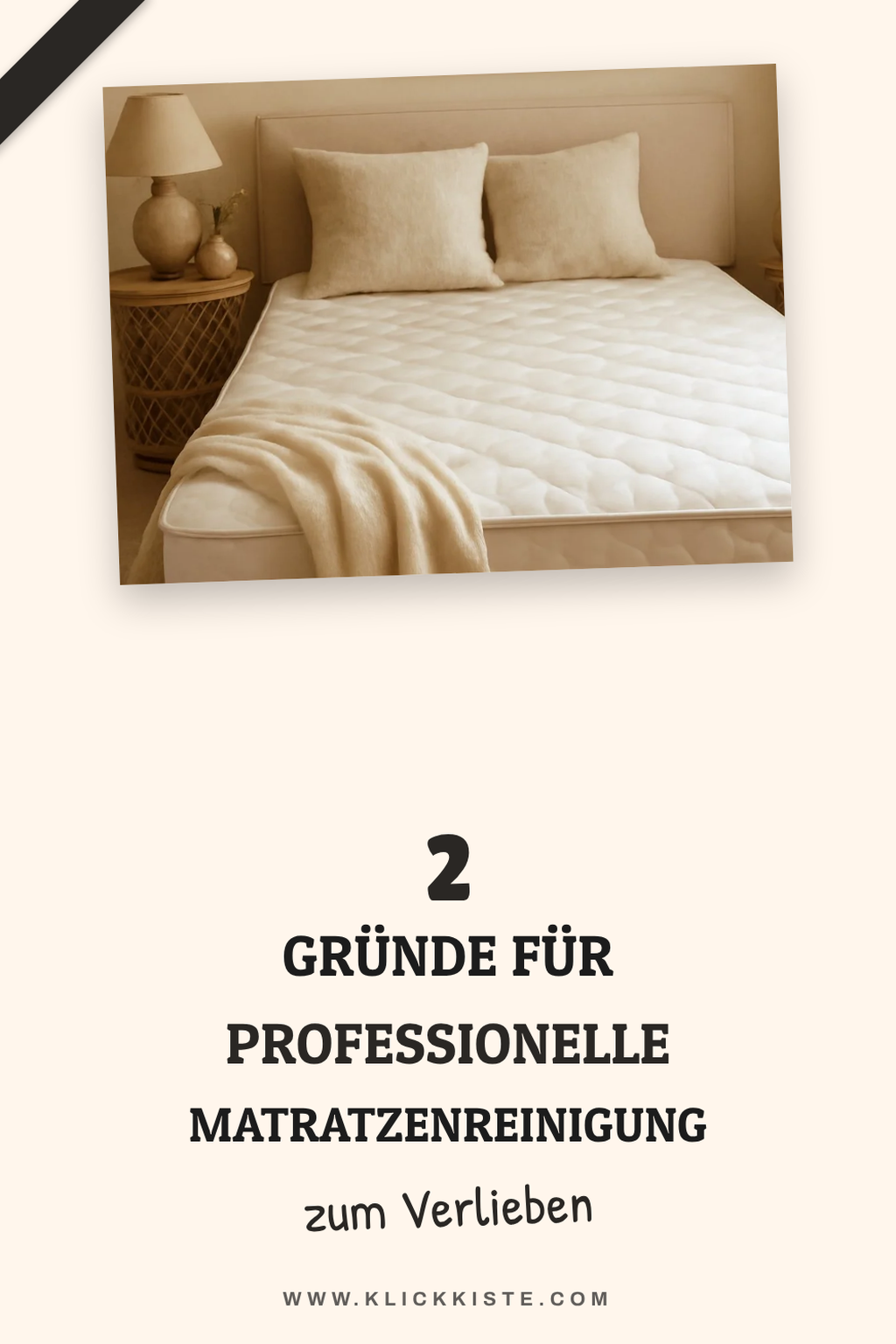 Professionelle Matratzenreinigung: Lohnt sich das?