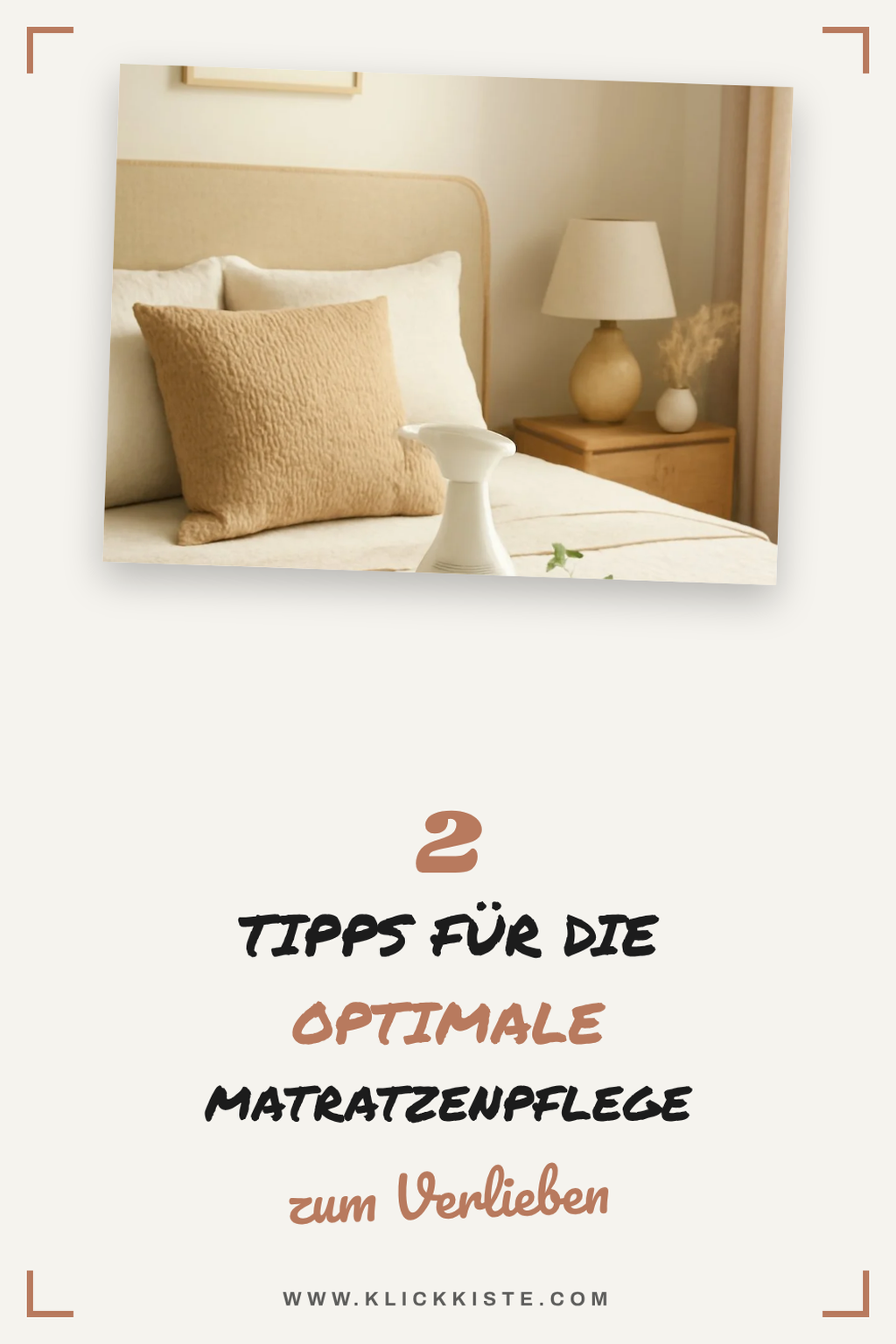Wichtige Tipps zur Matratzenpflege