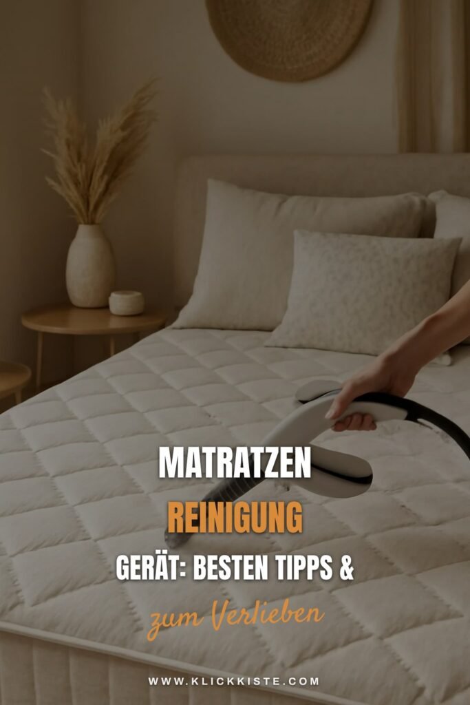 Matratzen Reinigung Gerät: Die besten Tipps & Hausmittel