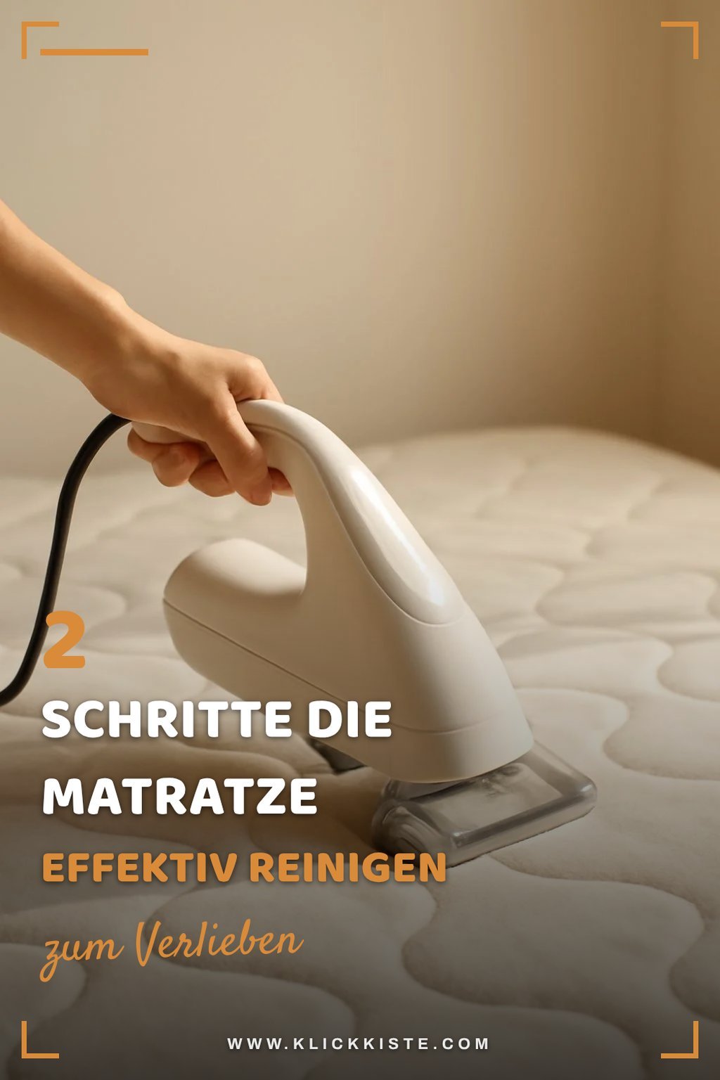 So reinigst du deine Matratze erfolgreich in 6 Schritten