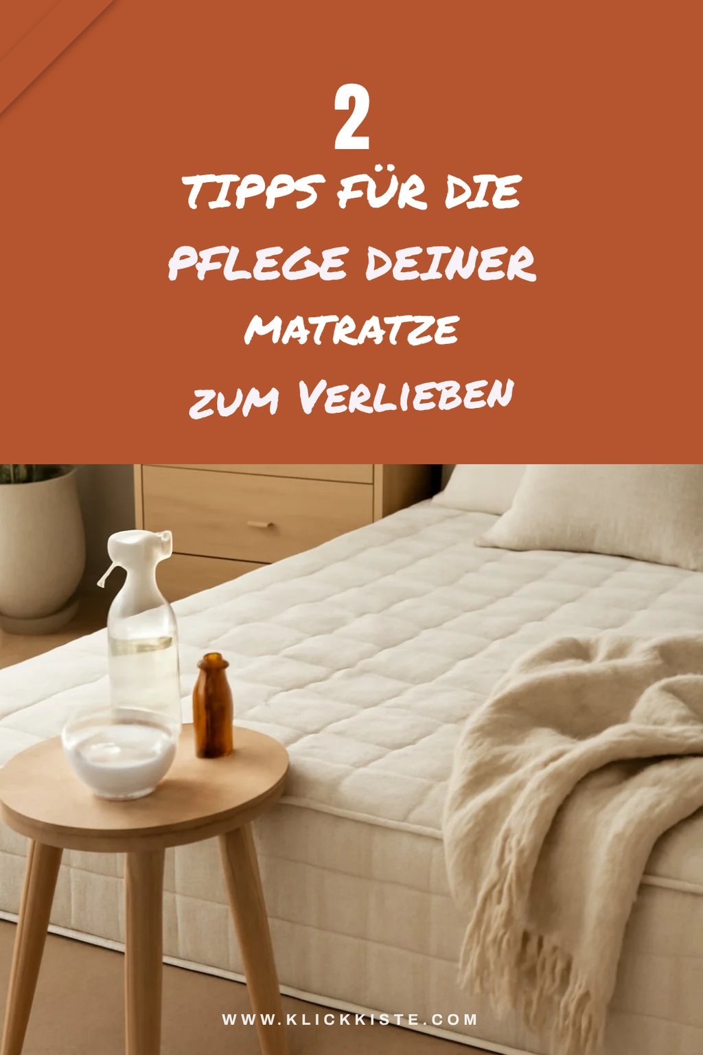 Tipps zur regelmäßigen Matratzenpflege