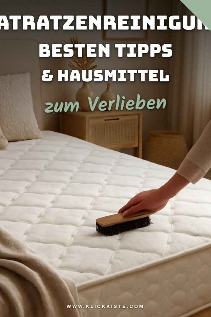 Matratzenreinigung: Die besten Tipps & Hausmittel