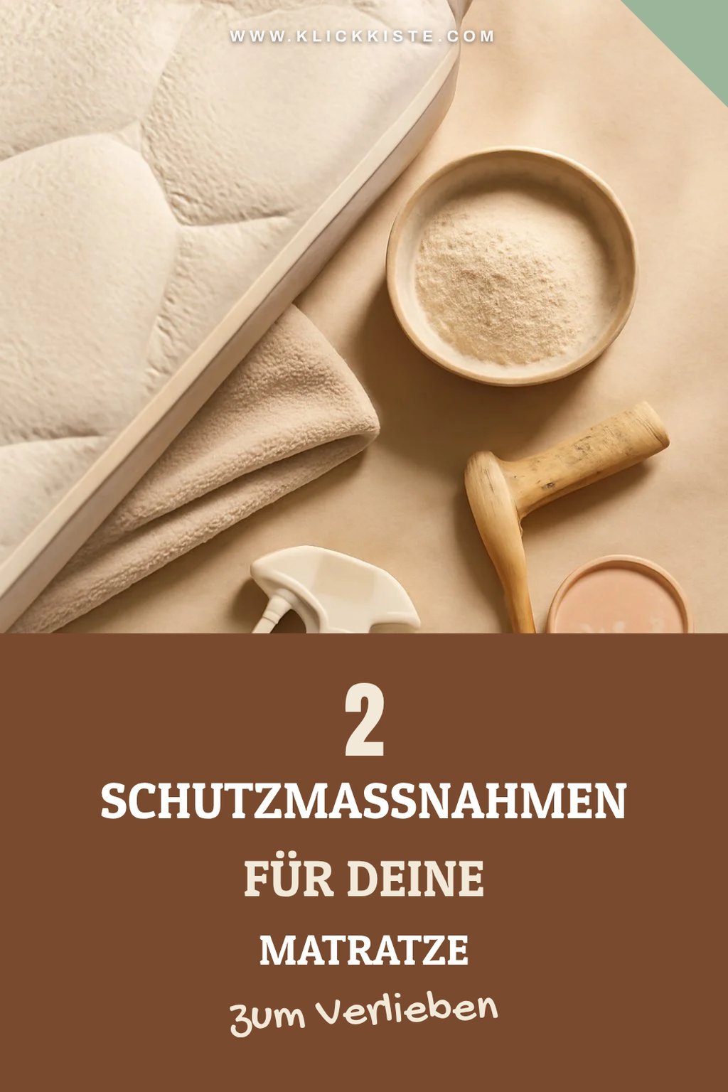 Schutzmaßnahmen für die Matratze