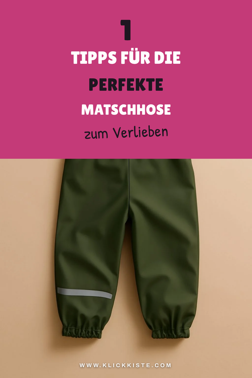So findest du die beste Matschhose für dein Kind