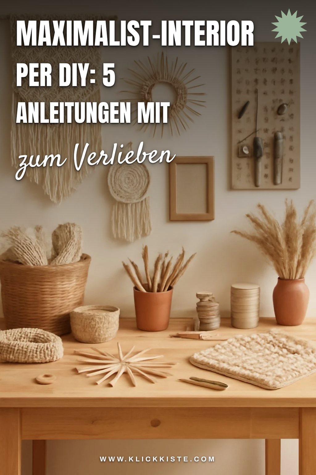 Maximalist-Interior per DIY: 5 Anleitungen mit Stil