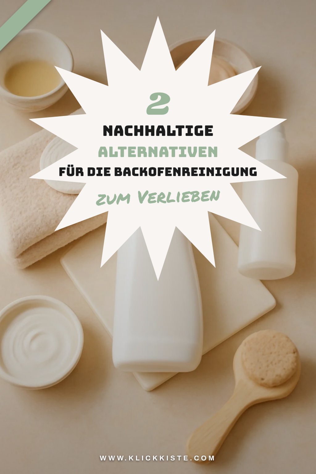 Nachhaltige Alternativen zur Reinigung