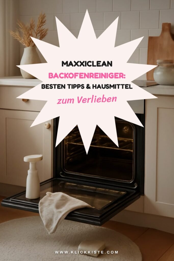 Maxxiclean Backofenreiniger: Die besten Tipps & Hausmittel