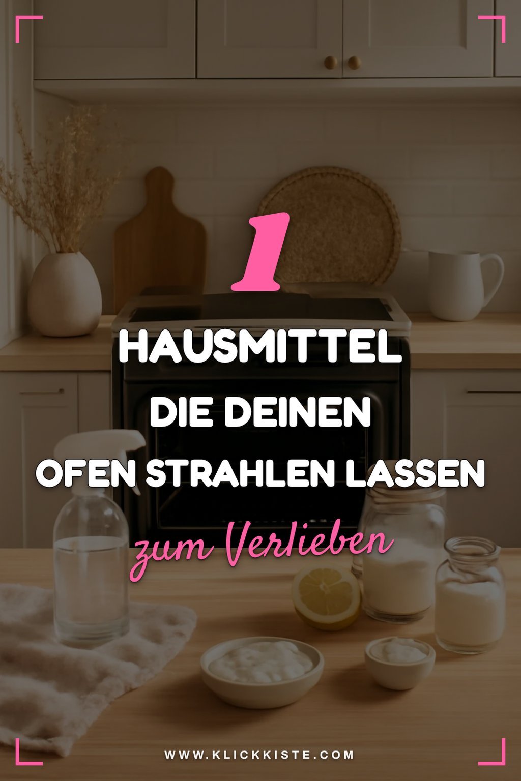 So reinigst du deinen Ofen mit diesen 5 Hausmitteln