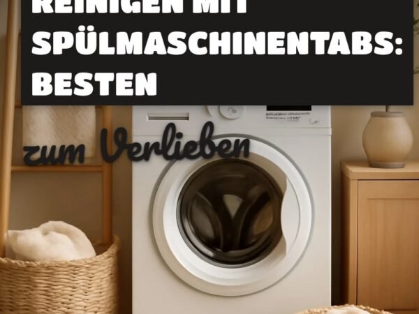 Miele Waschmaschine Reinigen mit Spülmaschinentabs: Die besten Tipps & Hausmittel