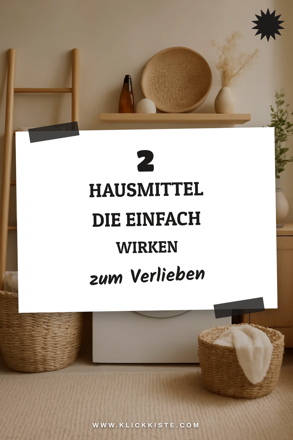 Diese Hausmittel bringen frischen Wind in deine Waschmaschine