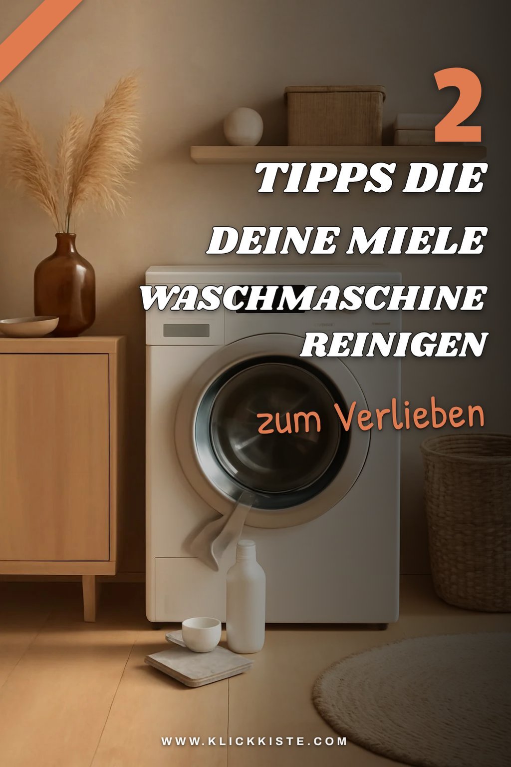 So reinigst du die Miele Waschmaschine effektiv