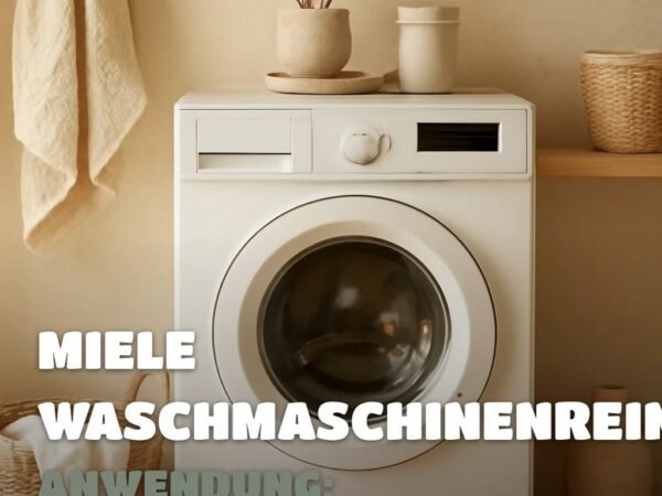 Miele Waschmaschinenreiniger Anwendung: Die besten Tipps & Hausmittel