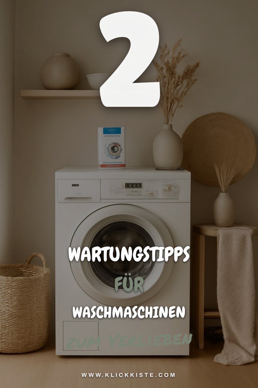 Tipps zur Wartung deiner Waschmaschine