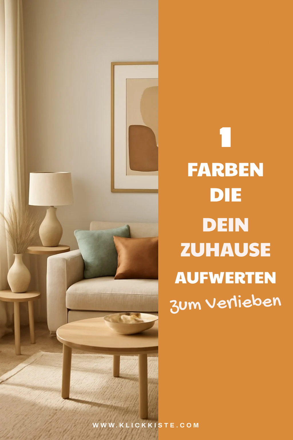 So verleihst du deiner Mietwohnung mit Farben Charakter