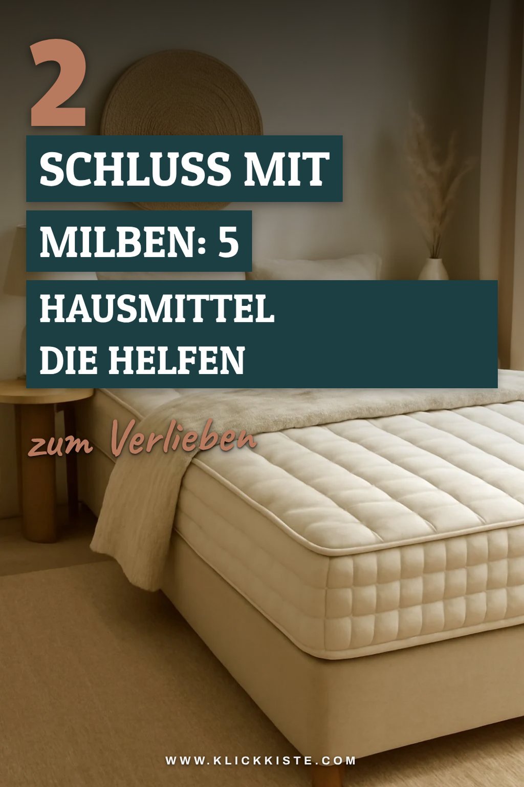 Die besten Hausmittel gegen Milben