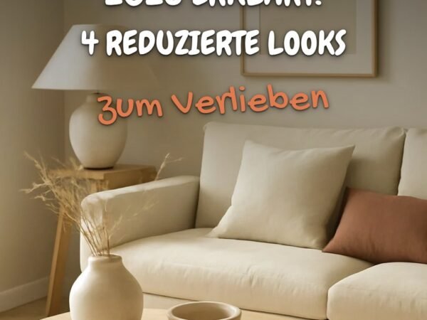 Minimalismus-Herbst-Trend 2026 erklärt: 4 reduzierte Looks