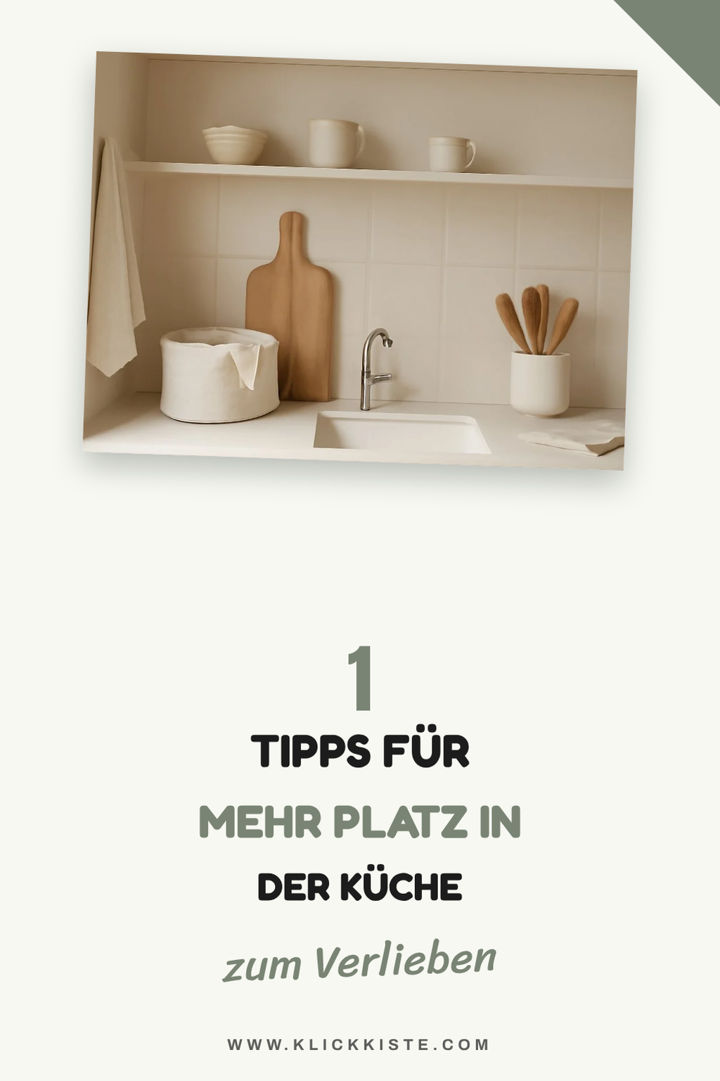 So schaffst du mehr Platz in deiner Küche
