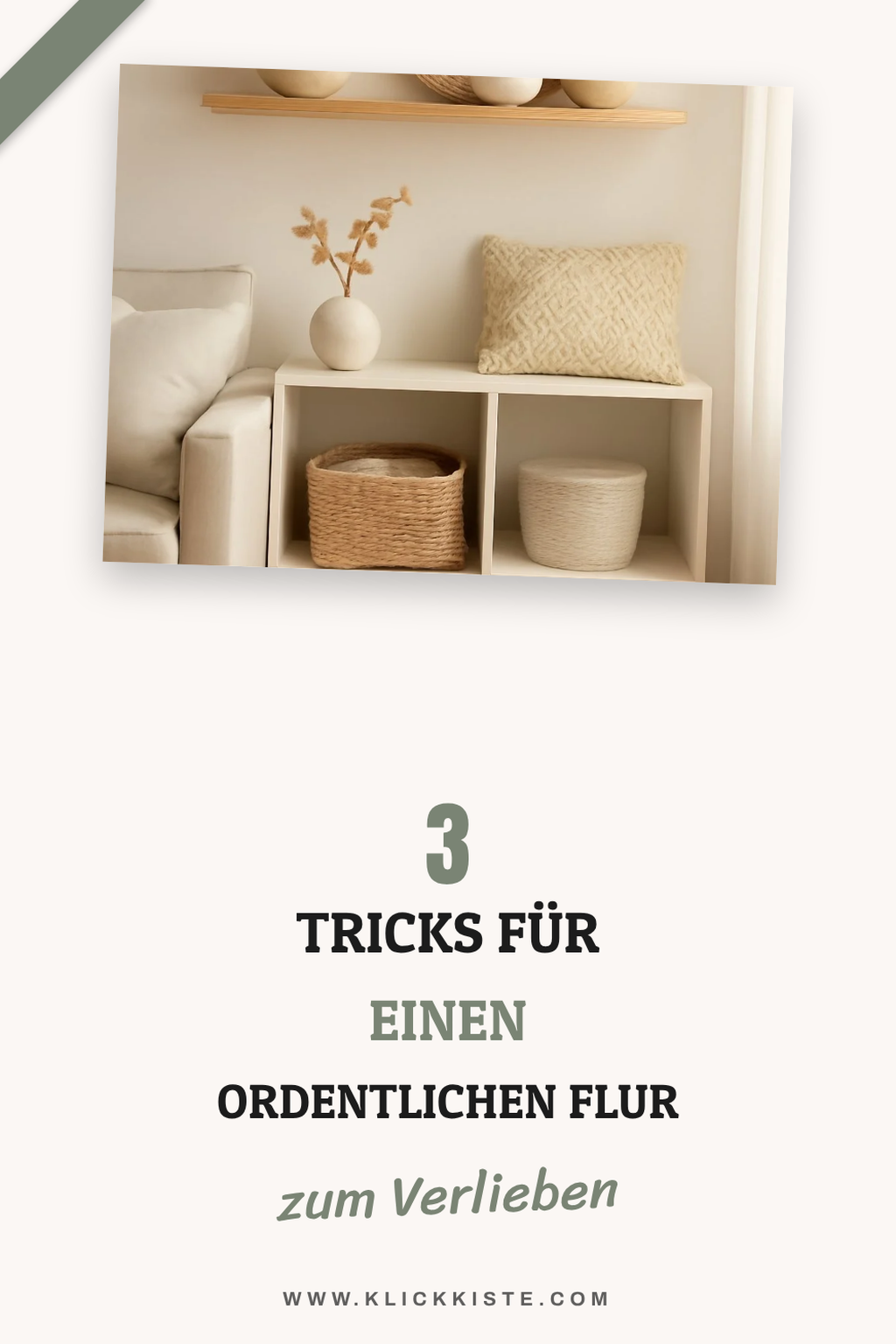 Effiziente Organisation im Flur