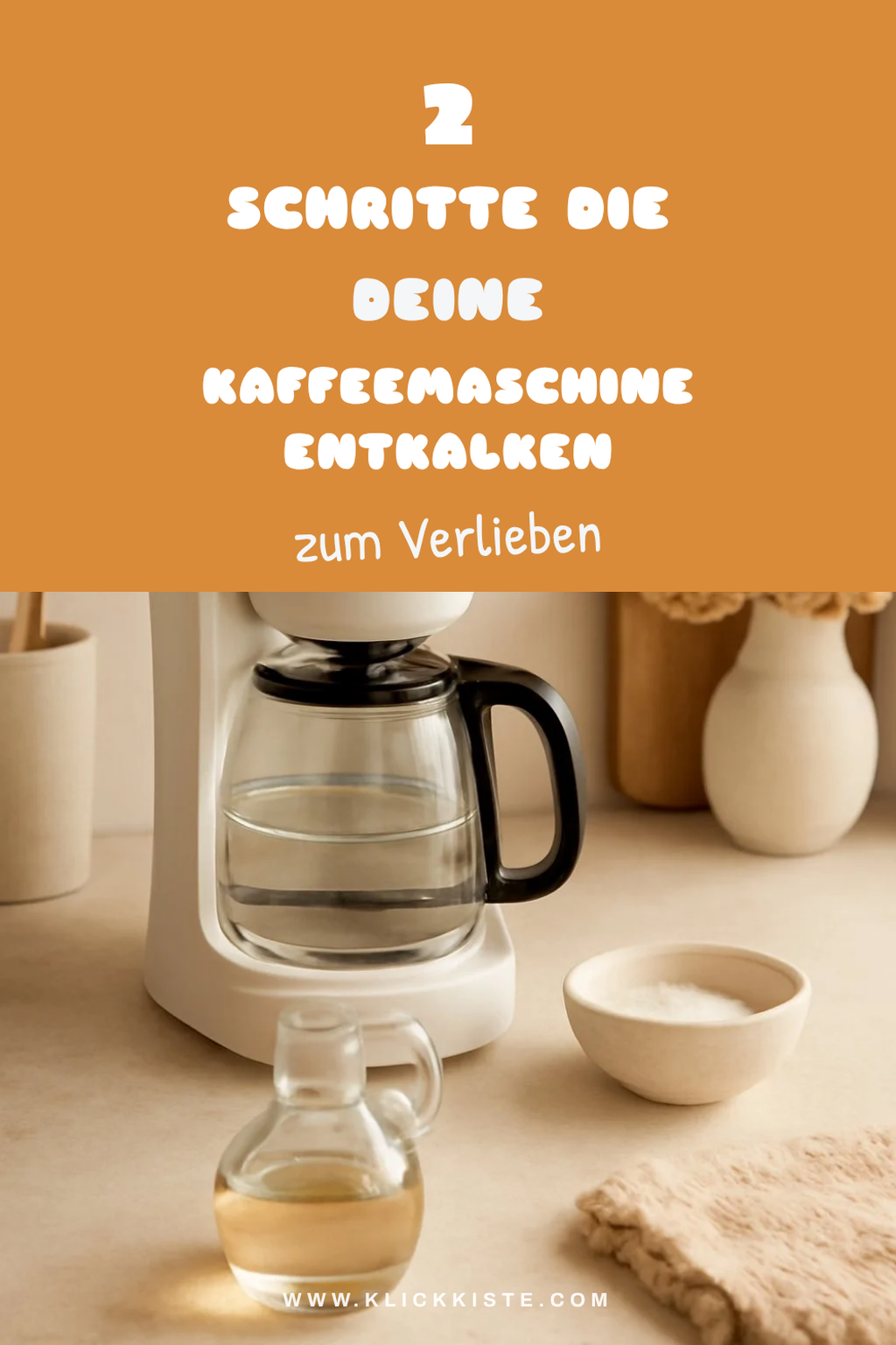 Entkalken mit Essig: So einfach geht's