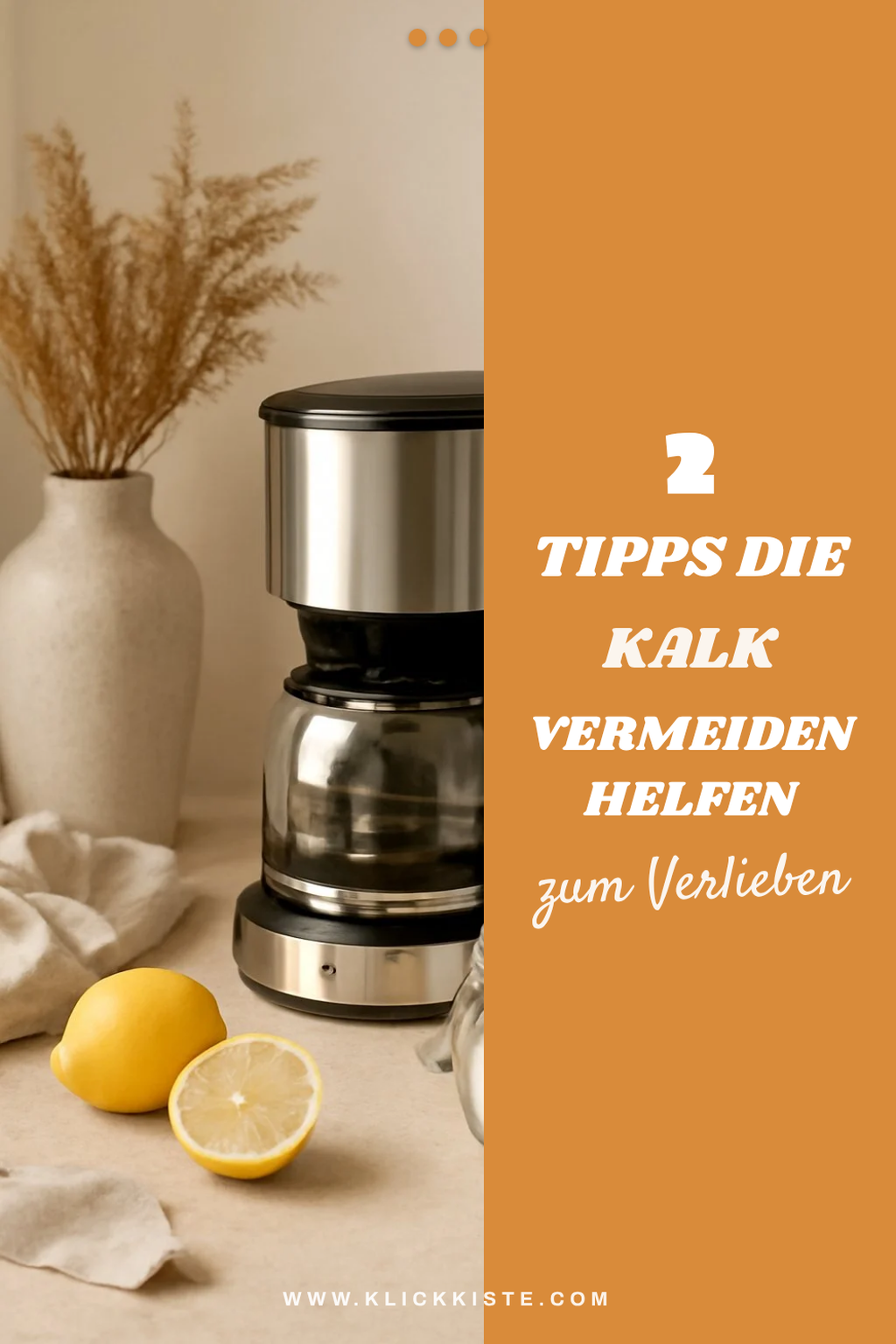 Tipps zur Vermeidung von Kalkablagerungen