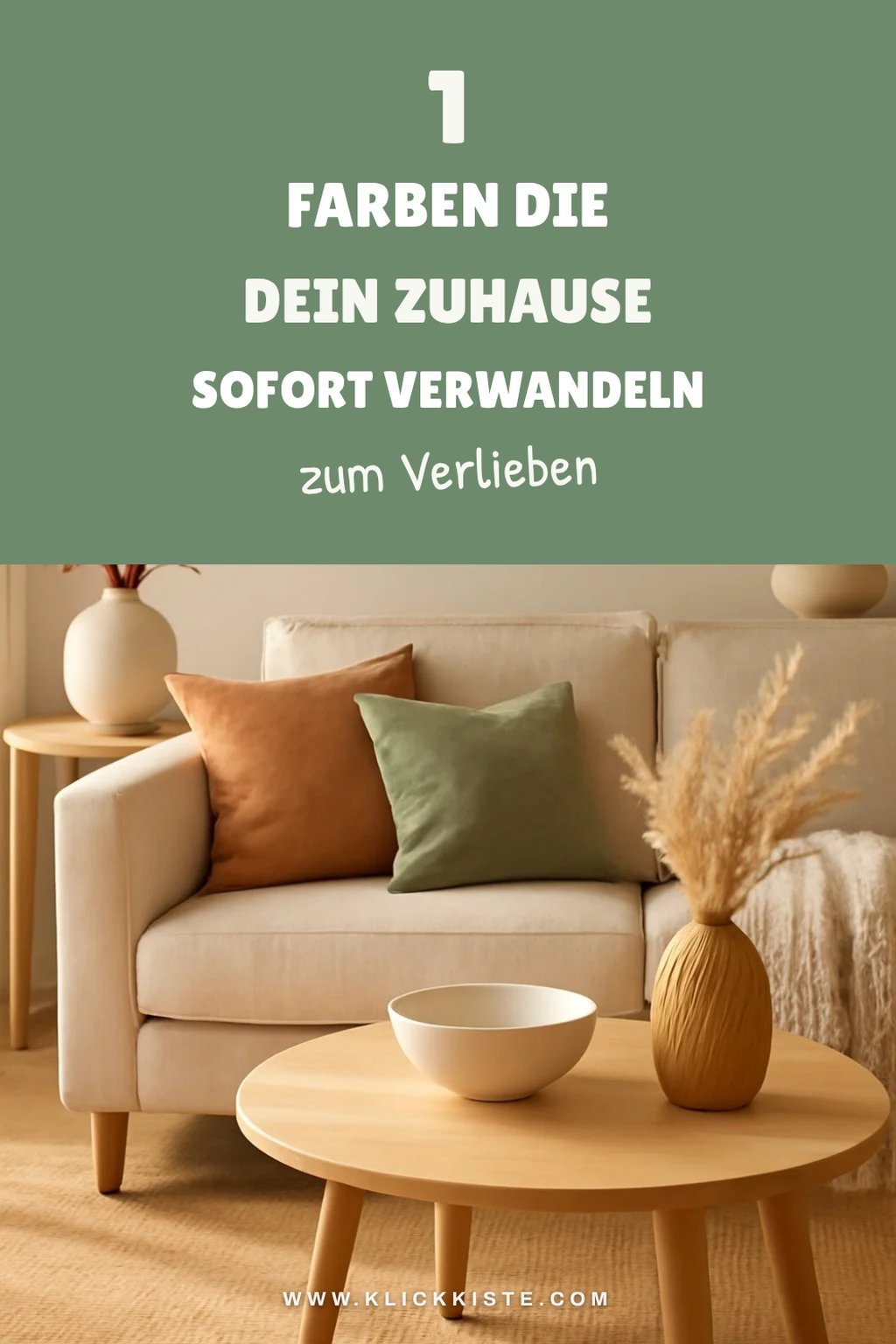 So kombinierst du Farben für ein harmonisches Zuhause