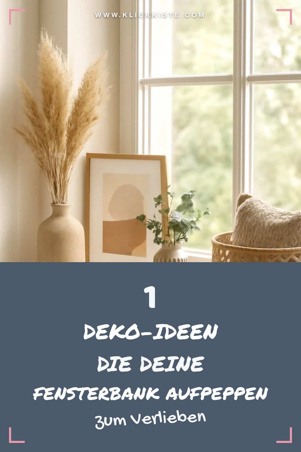 8 kreative Ideen für moderne Fensterbank-Deko