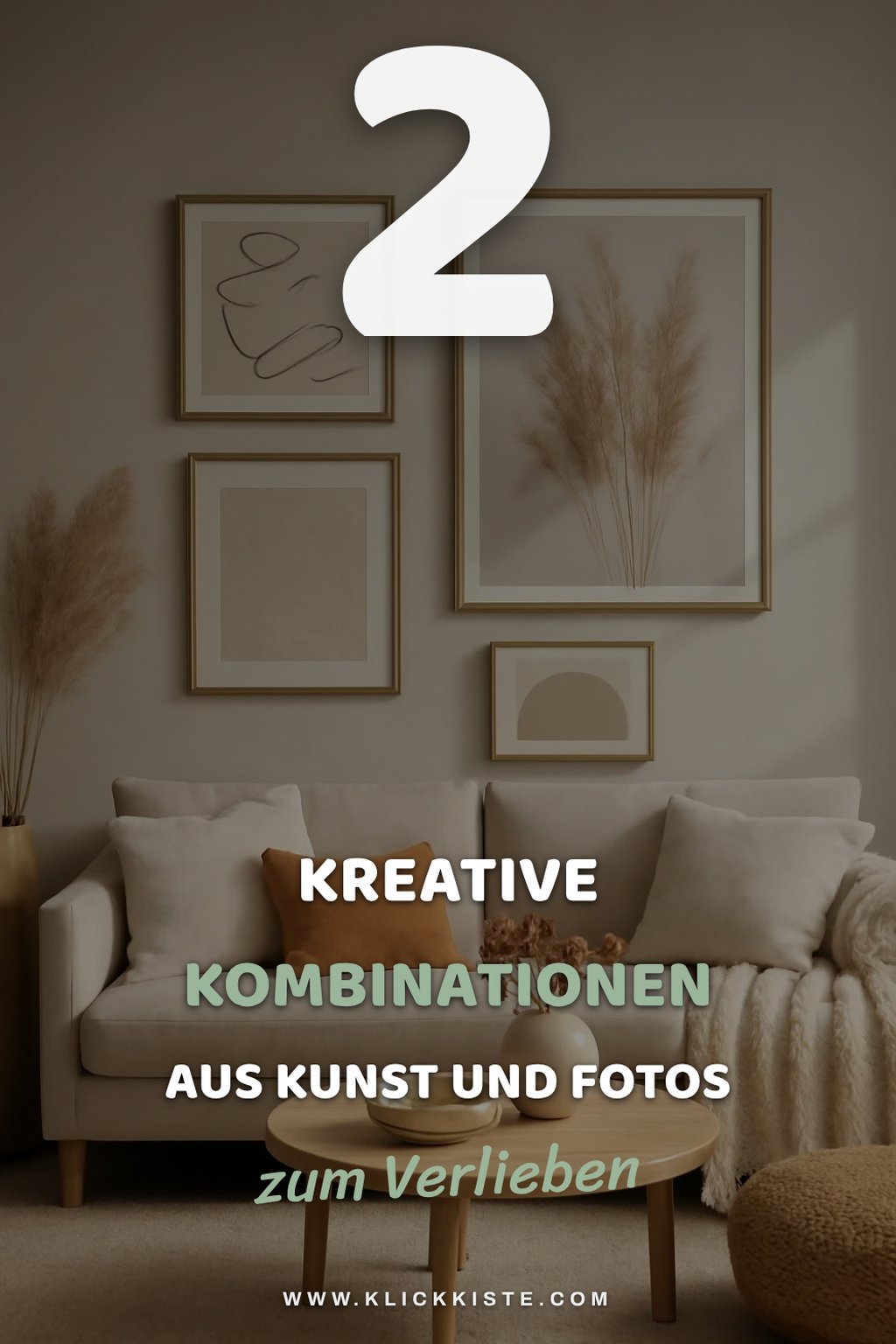 So kombinierst du Kunst und Fotos