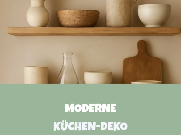 Moderne Küchen-Deko 2026: 4 einfache DIY-Projekte