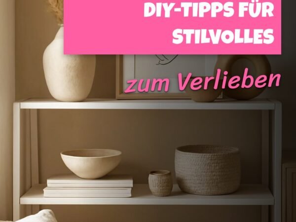 Moderne Regal-Deko: 5 DIY-Tipps für ein stilvolles Zuhause