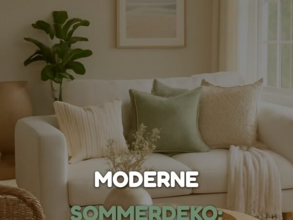 Moderne Sommerdeko: 10 frische Ideen für 2026